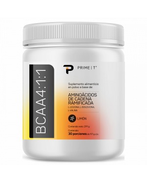 BCAA 4:1:1 Primetech Limón frente