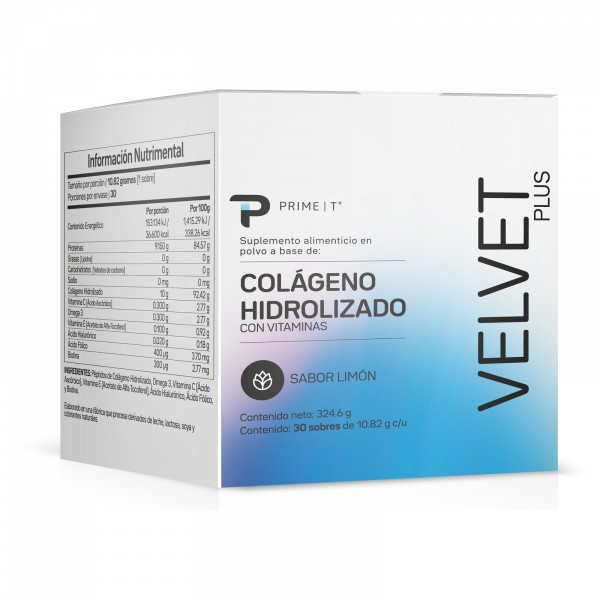 Colágeno VELVET PLUS frente