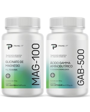 Magnesio MAG-100 y GABA GAB-500