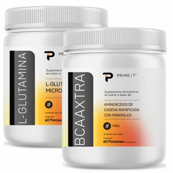 Aminoácidos BCAAXTRA Piña y L-Glutamina