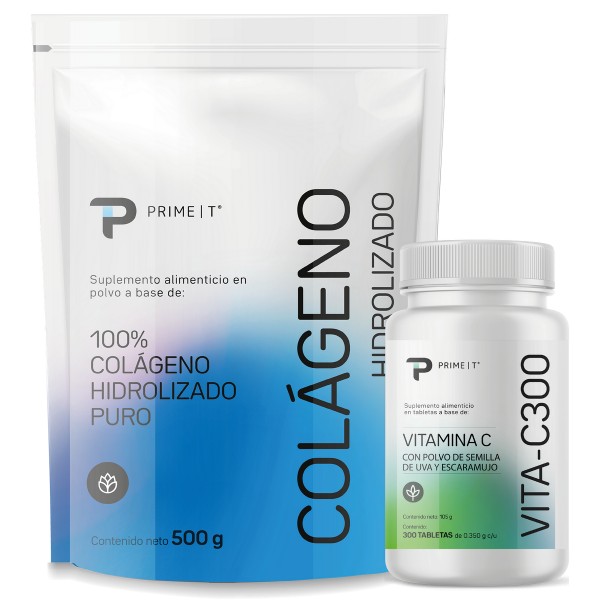 Colágeno Hidrolizado y Vitamina C VITA-C300