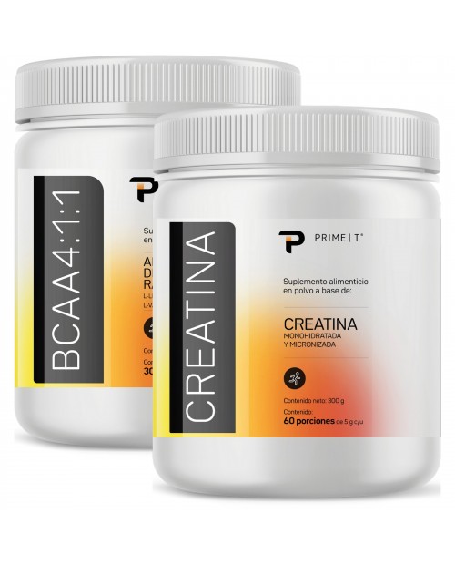 BCAA 4:1:1 y Creatina de 300 gr