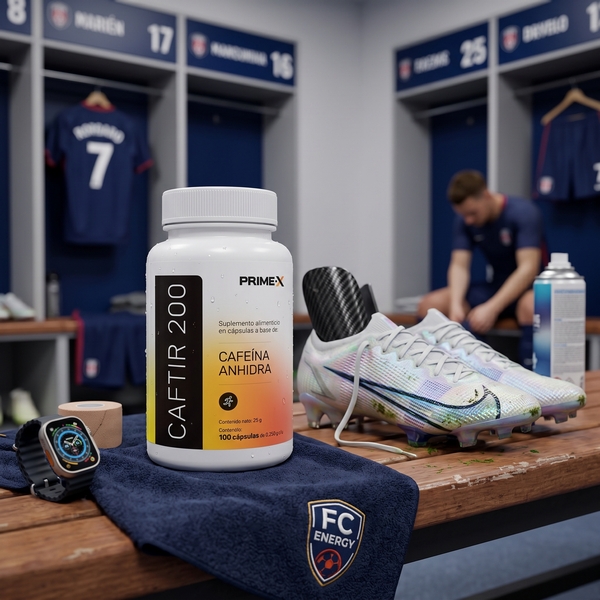 Cafeína para mejorar el desempeño en el futbol
