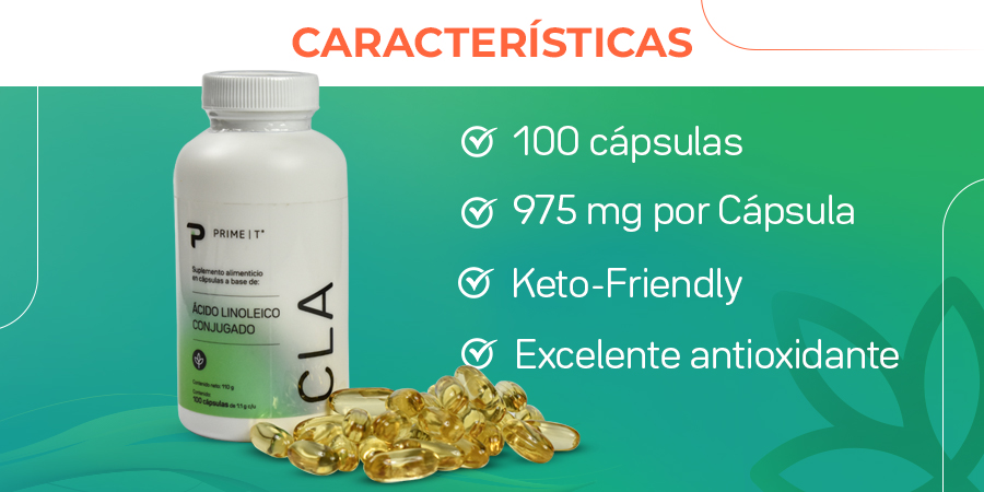 100 cápsulas, 975 mg por Cápsula, Keto-Friendly, Excelente antioxidante