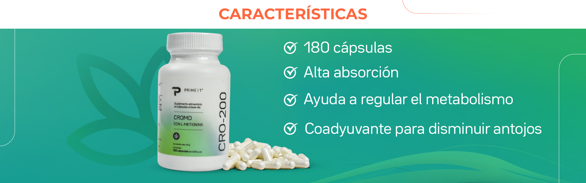 Cromo CRO-200 Características