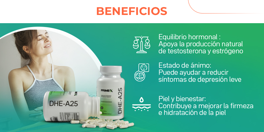 DHEA DHE-A25 Beneficios