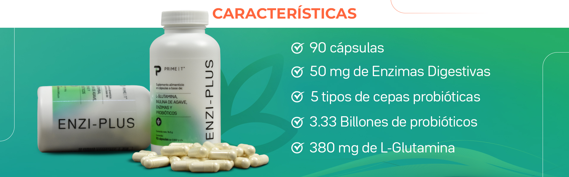 ENZI-PLUS Características