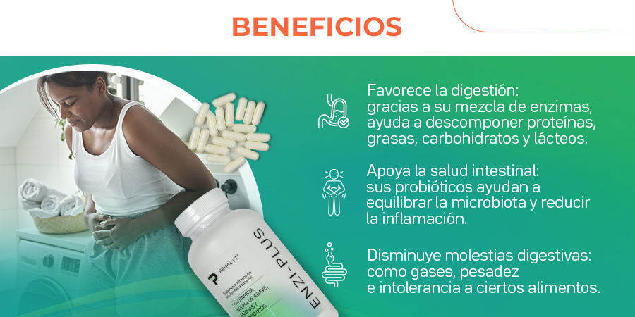 ENZI-PLUS Beneficios