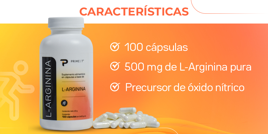 L-Arginina 2 piezas Características