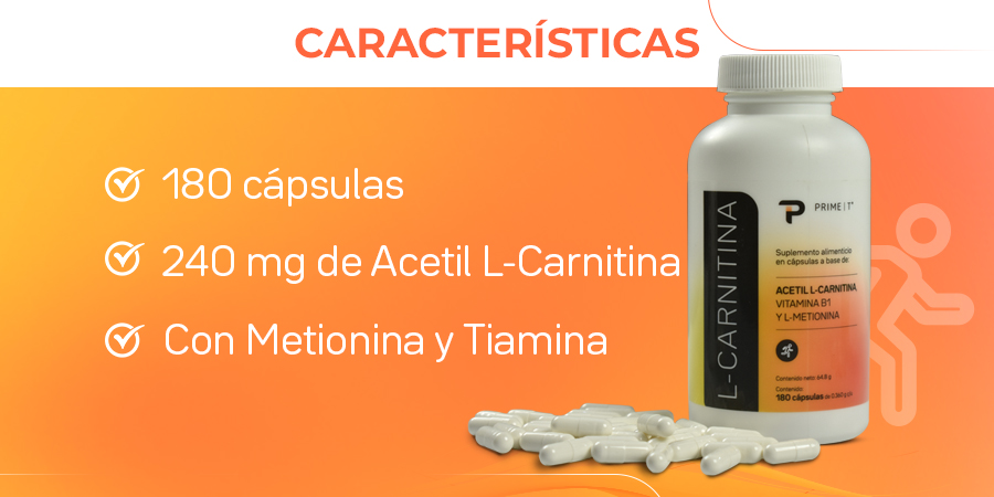 L-Carnitina Características