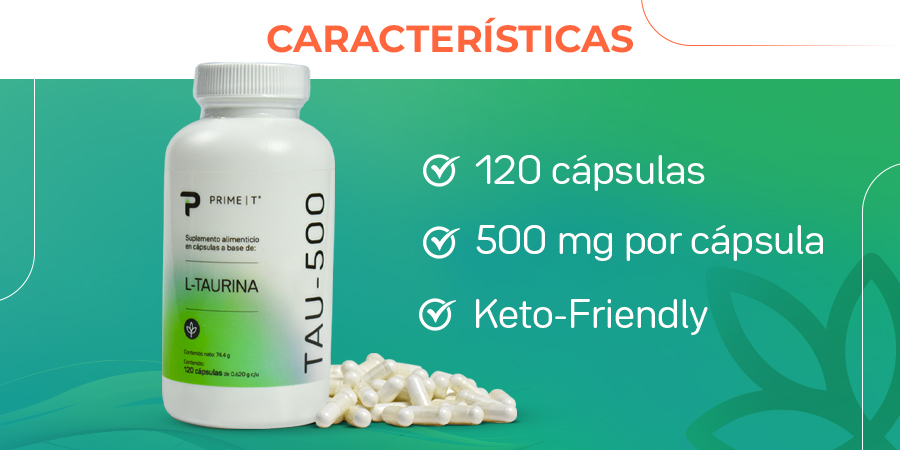 120 cápsulas. 500 mg por cápsula. Keto-Friendly