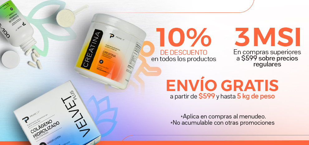 10% de descuento o 3 MSI