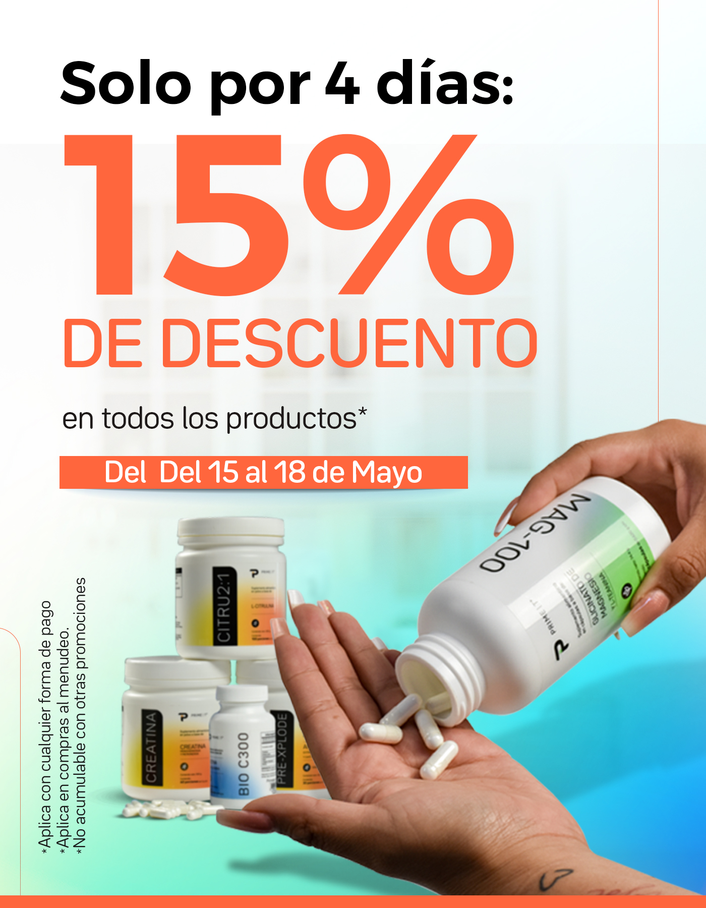 Promociones Primetech Nutrition