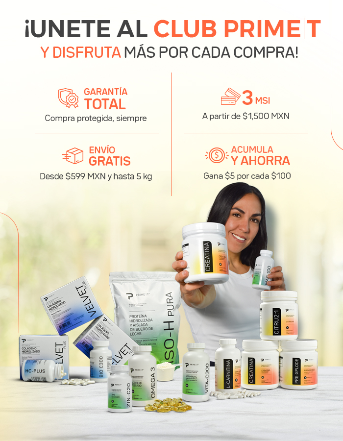Promociones Primetech Nutrition