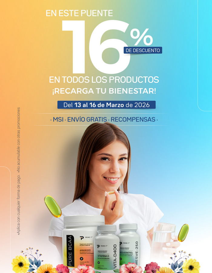 Promociones Primetech Nutrition